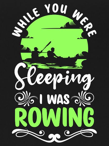 Boat Rowing Eight Paddle