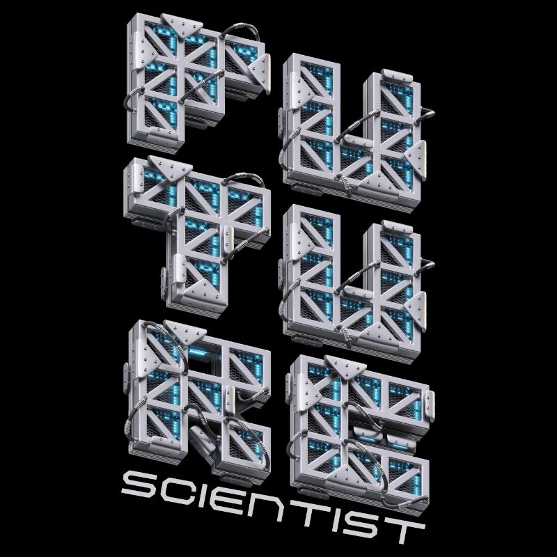 Scientifique, 3D Futuriste, Future Sci Fi