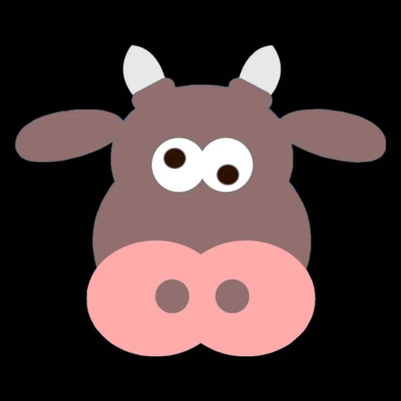 Funny Cow Head