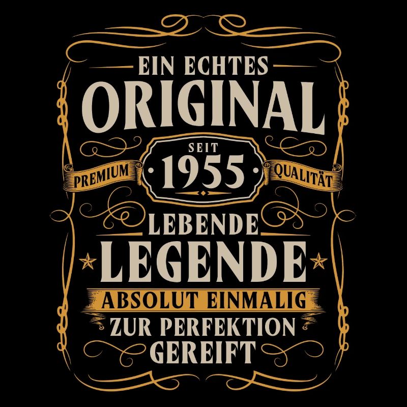 Original seit 1955 Vintage Retro Geburtstag