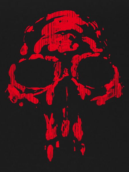 Skull - Neanderthal RED