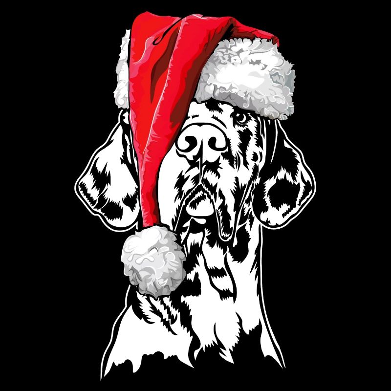 Père Noël Grand Dague Chiens de Noël Wilsigns