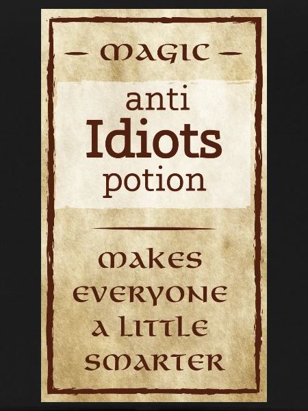 anti idiots