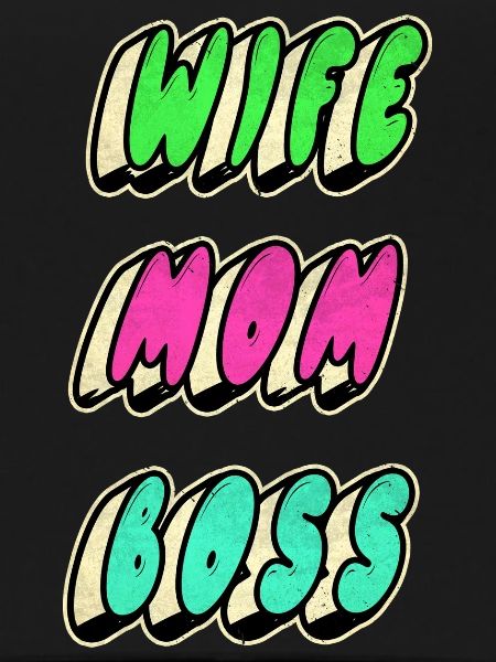 Ehefrau Mama Chefin