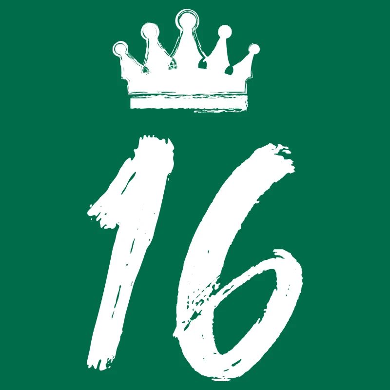 16 Zahl Krone