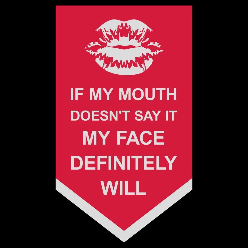 my face definitely will