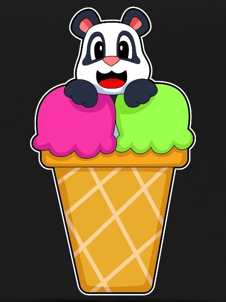 Panda Waffeleis