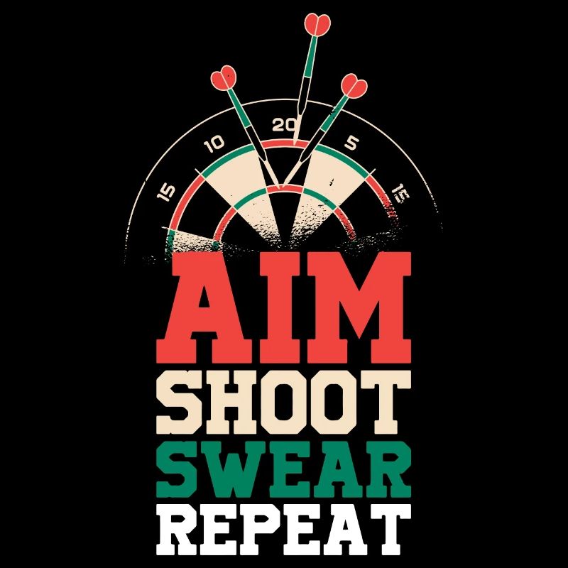 Aim Shoot Jurer Répéter Papa lanceur de fléchettes