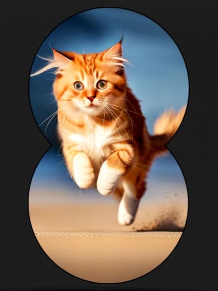 Running cat 7