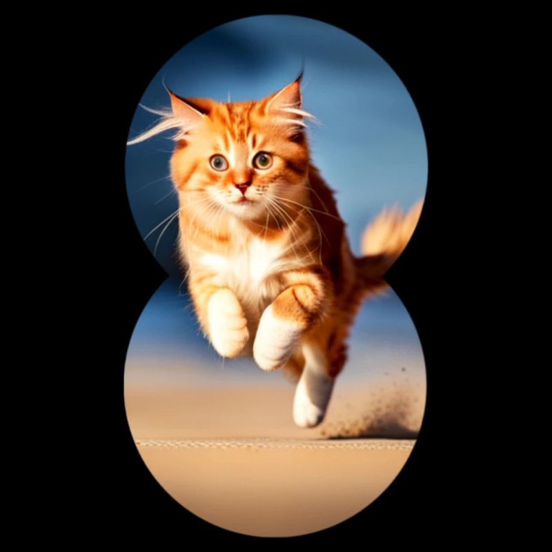 Chat en cours d’exécution 7