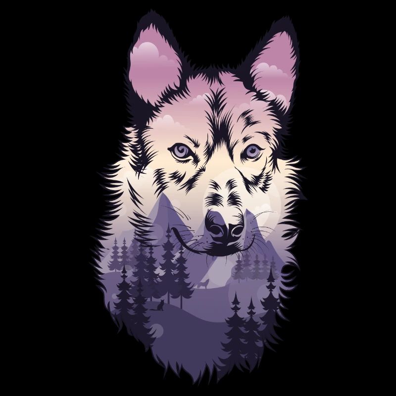 Wolf Shepherd Dog