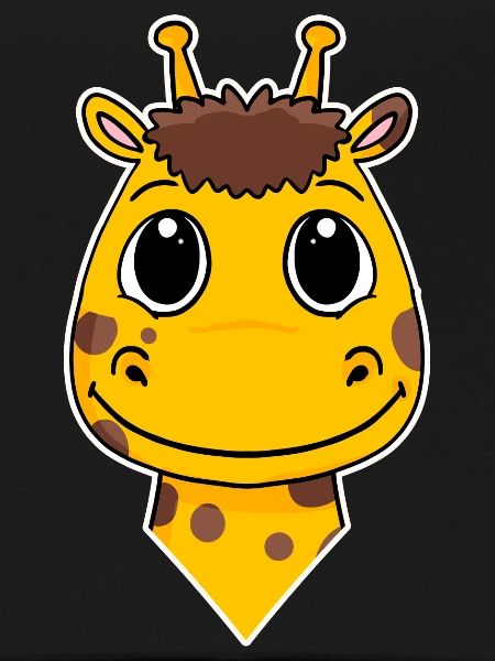 Giraffe Kopf