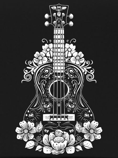 Ukulele Comic Style