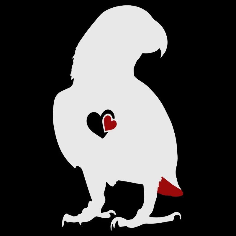 African grey parrot