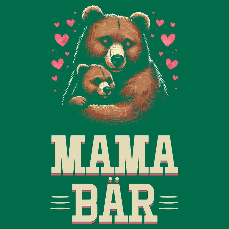 Mama Bär Muttertag Mutter Elternteil Mama Bear