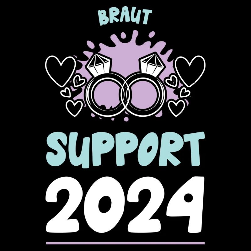 Braut Support 2024 Hochzeit