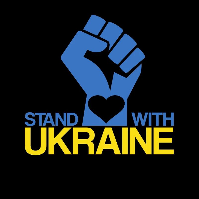 STAND WITH UKRAINE I support Ukraine