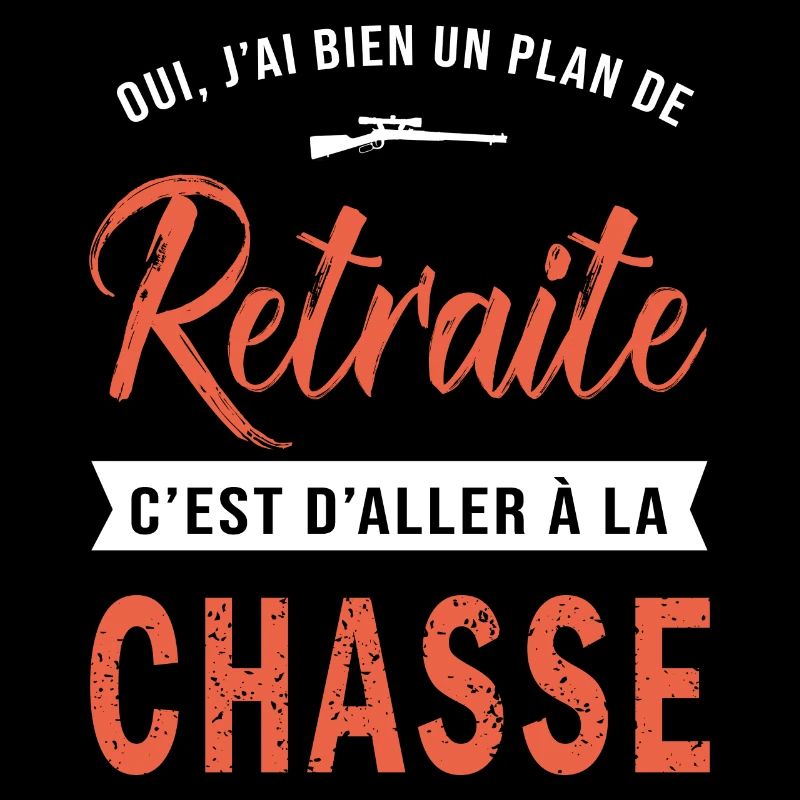 retraité chasse cadeau cool plan retraite chasseur