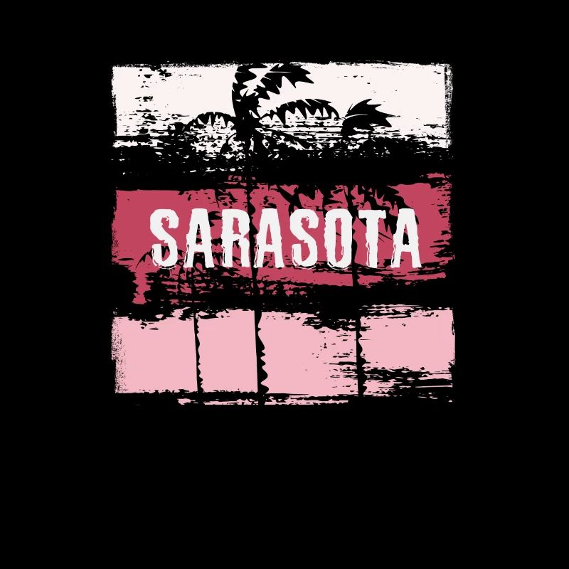 Sarasota Florida Vacation Souvenir Abstract