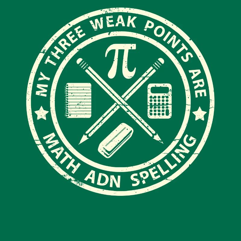 My Three Weak Points Are Math Adn Spelling