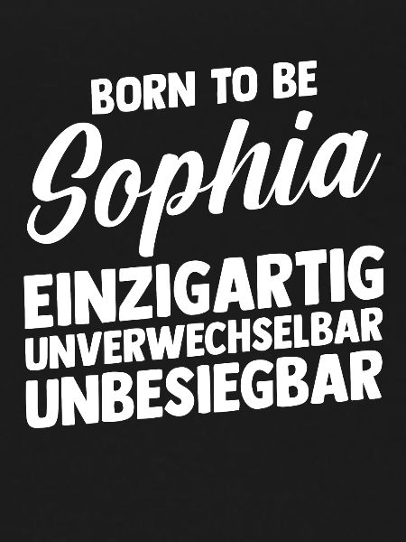 First name Sophia