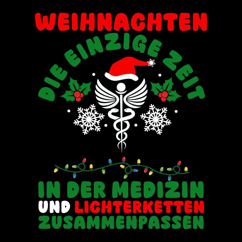 Weihnachtsmann Weihnachten Krankenschwester