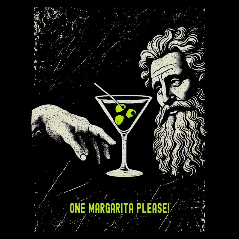One Martini Please – Design divin humoristique
