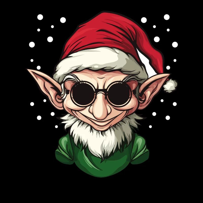 Père Noël Elfe de Noël Lutin de Noël
