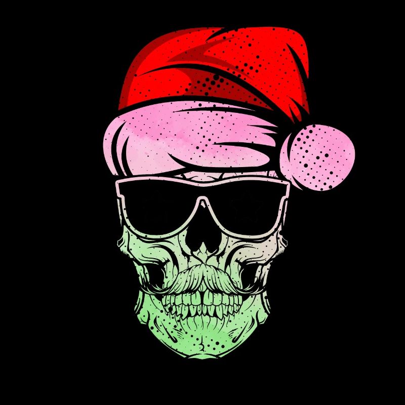 Visage de Noël du Père Noël