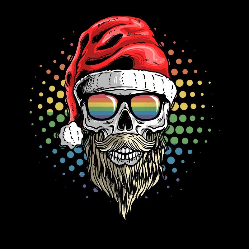 Visage de Noël du Père Noël