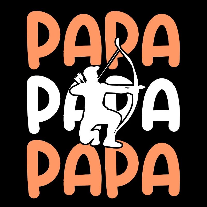 Archer Papa Père Tir à l’arc