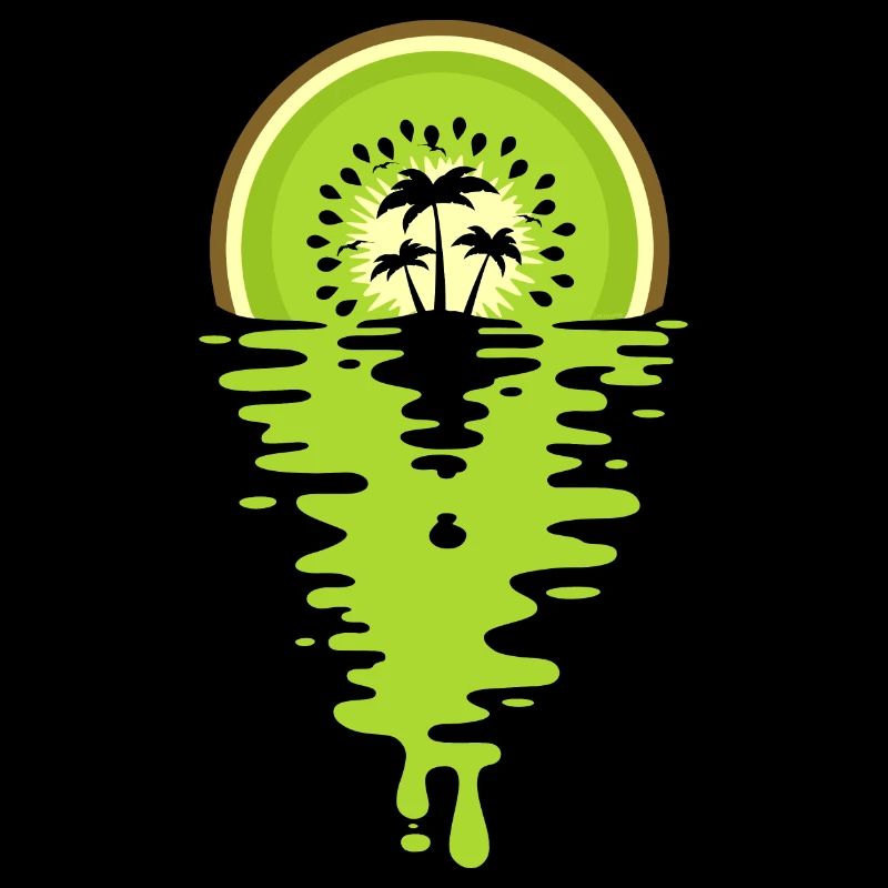 Sunset Kiwi Saft