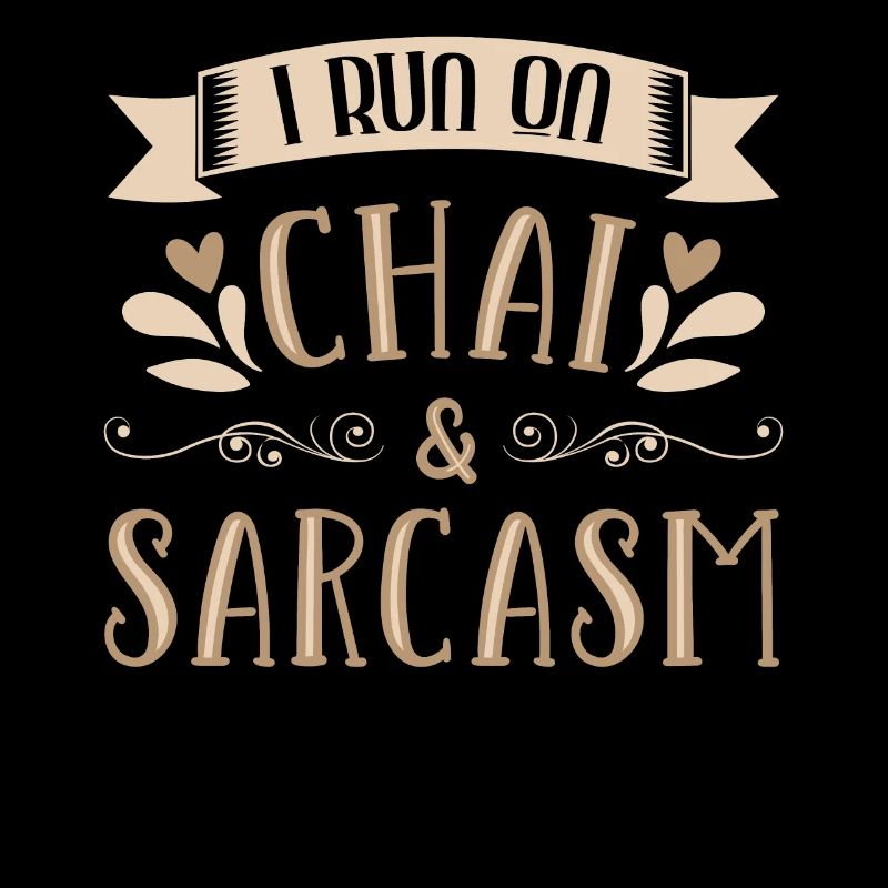 Chai Latte Tee trinken Teetrinker