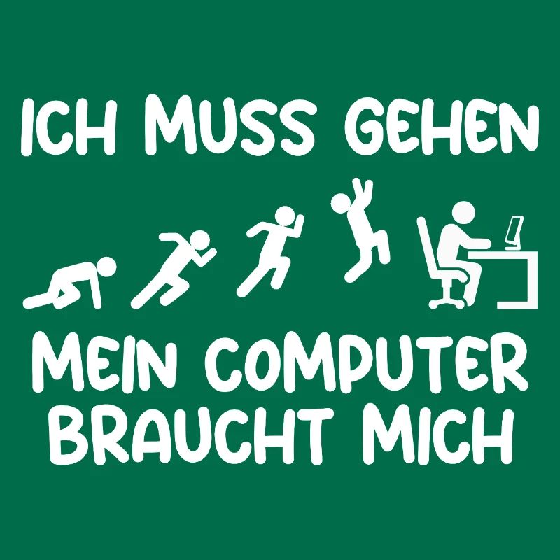 Computer Gamer Zocker Programmierer Administrator