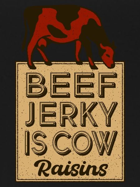 Beef jerky is