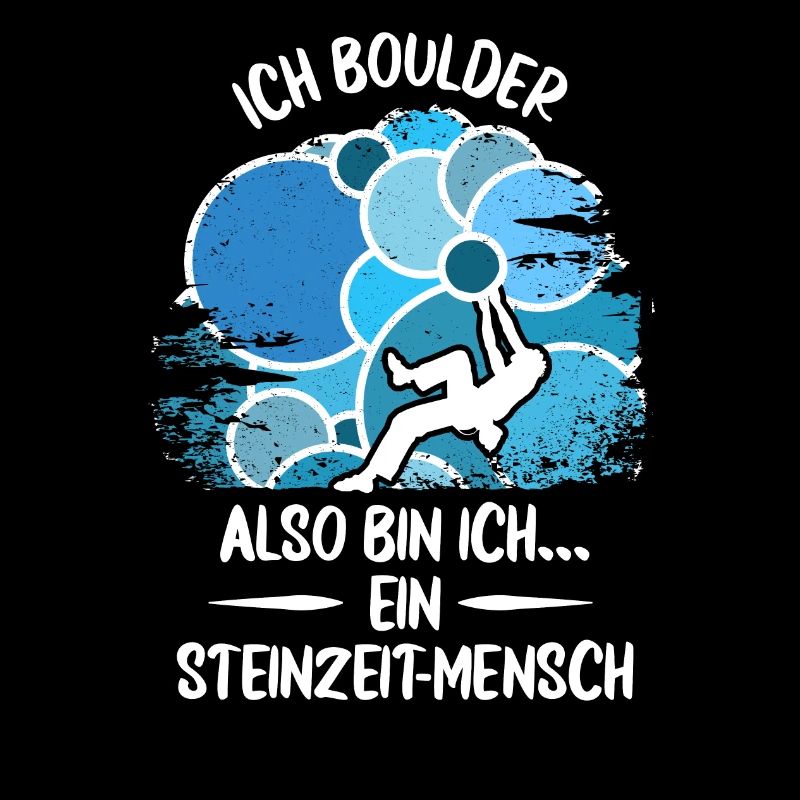 Vintage Bouldern Boulderer Klettern Kletterer