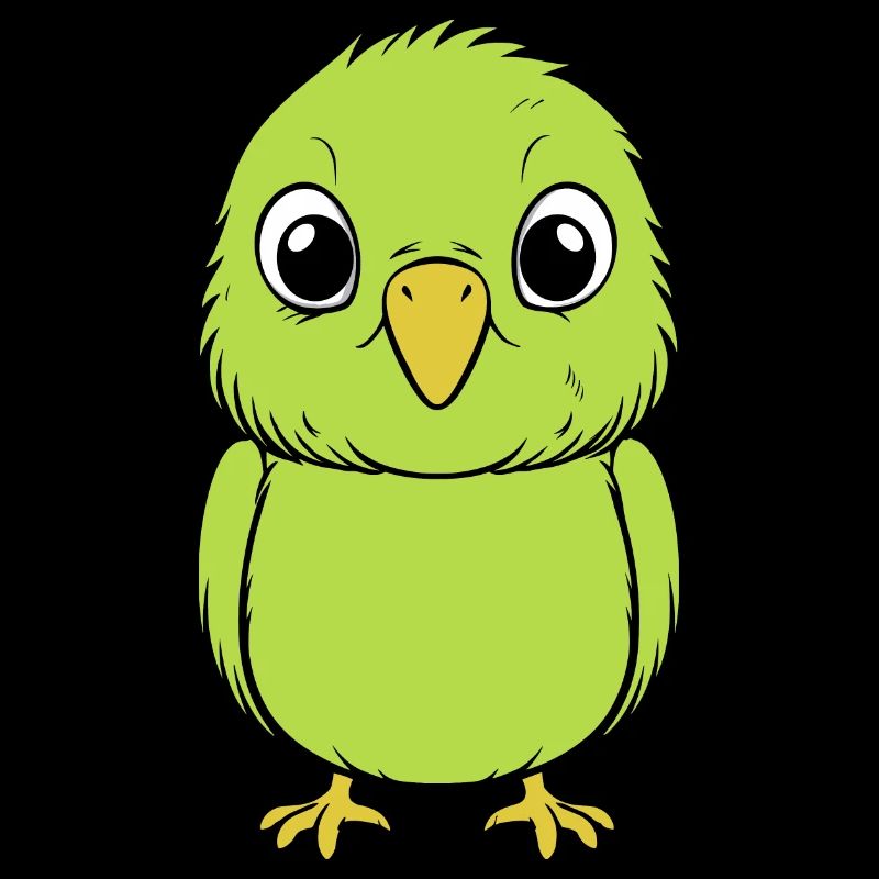 Cute little parakeet