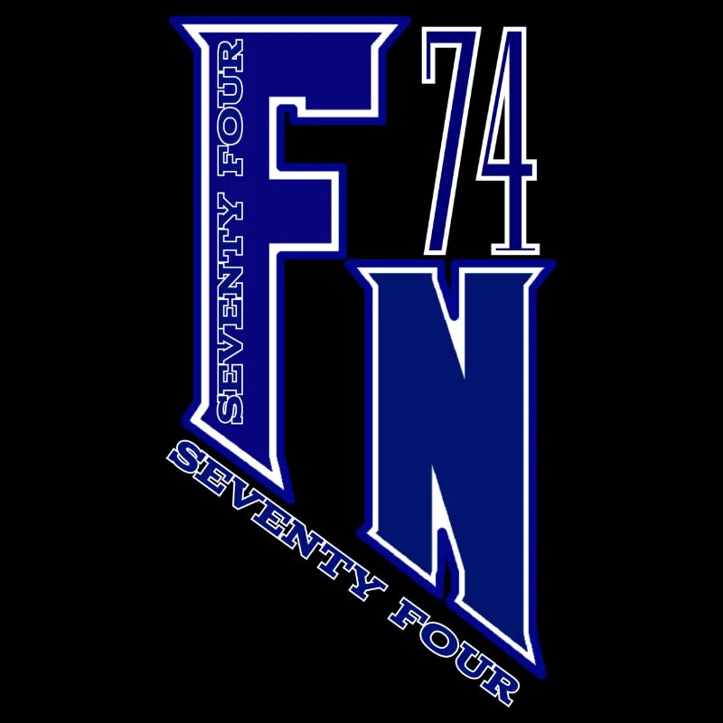 FN SEVENTY FOUR bleu