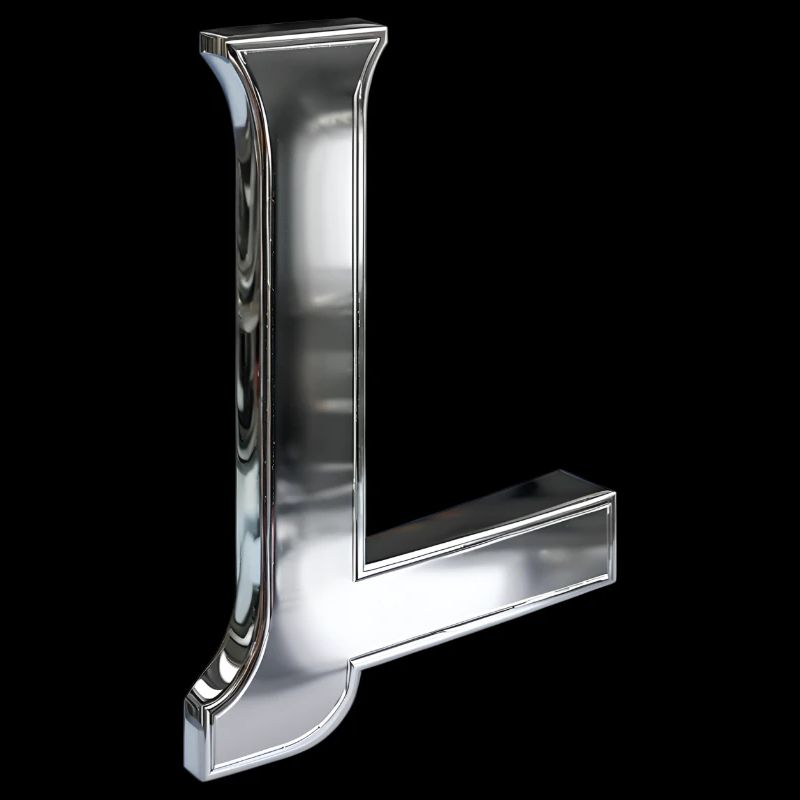 Chrome ,, L " Metallic
