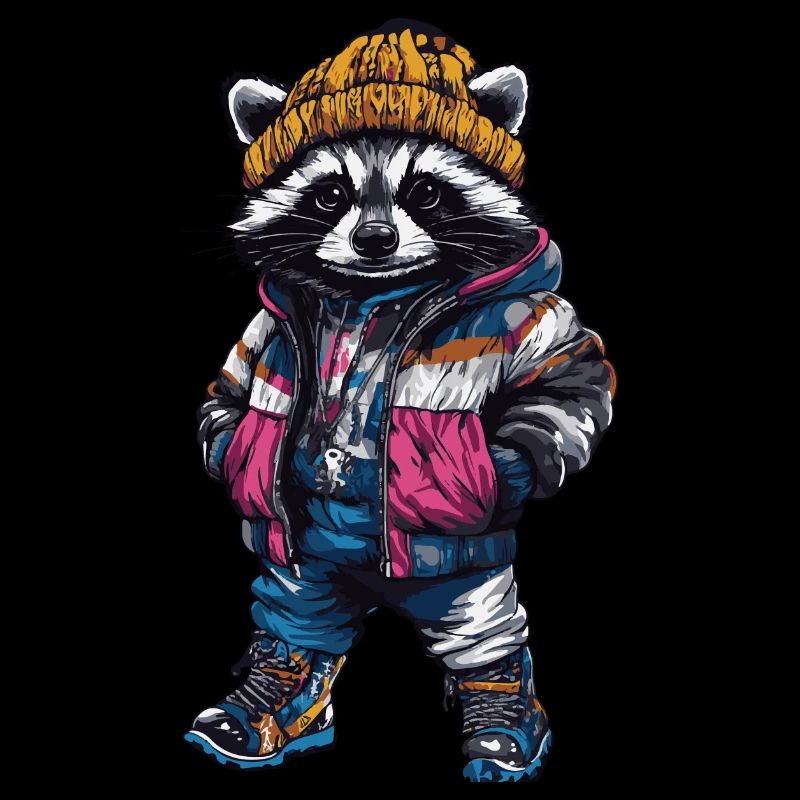Raton laveur Mode Hiver
