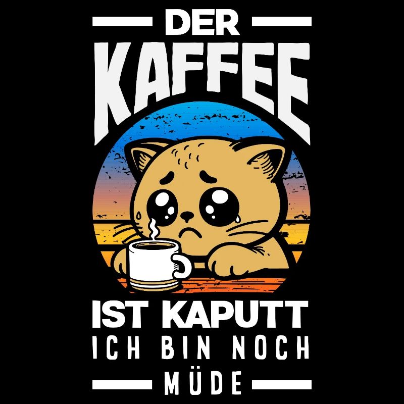 Le café est rompu – sommeil fatigué