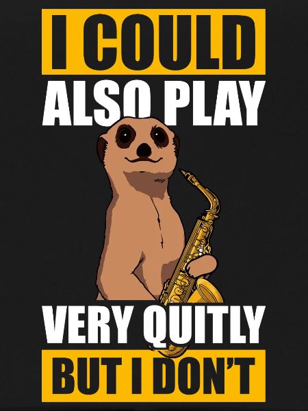 Play very quitly Saxophone Player