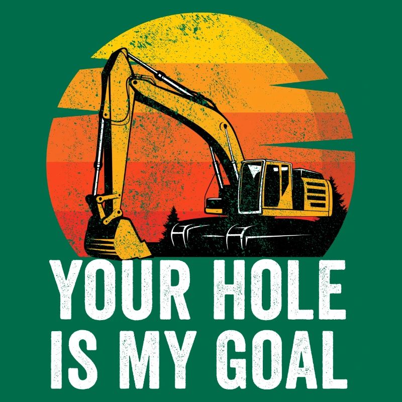 Excavator Construction Worker