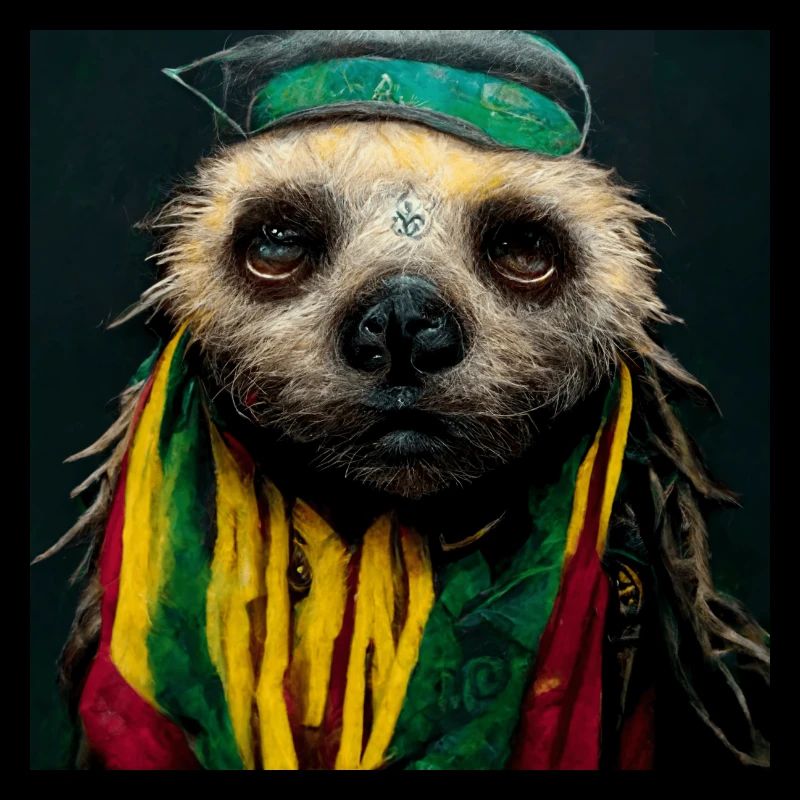 Rasta Faultier