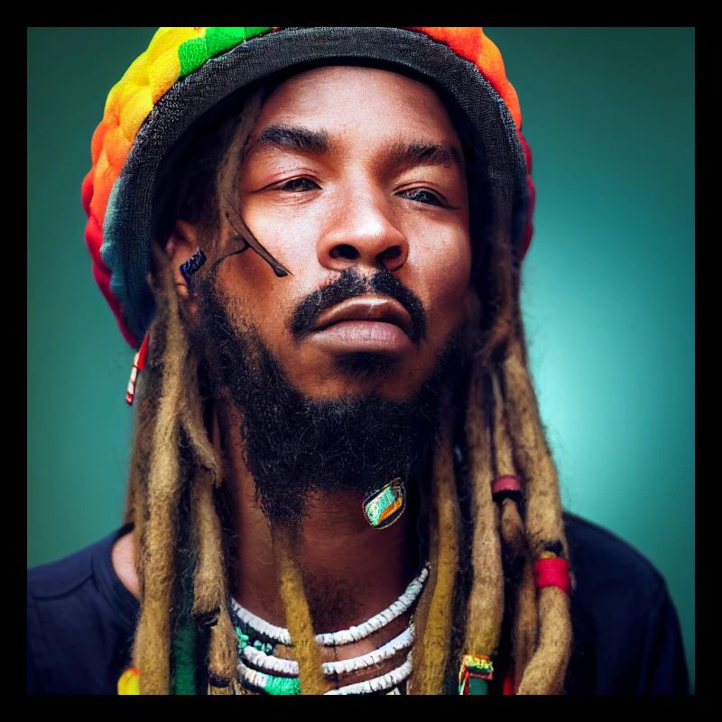 Portrait rastafari