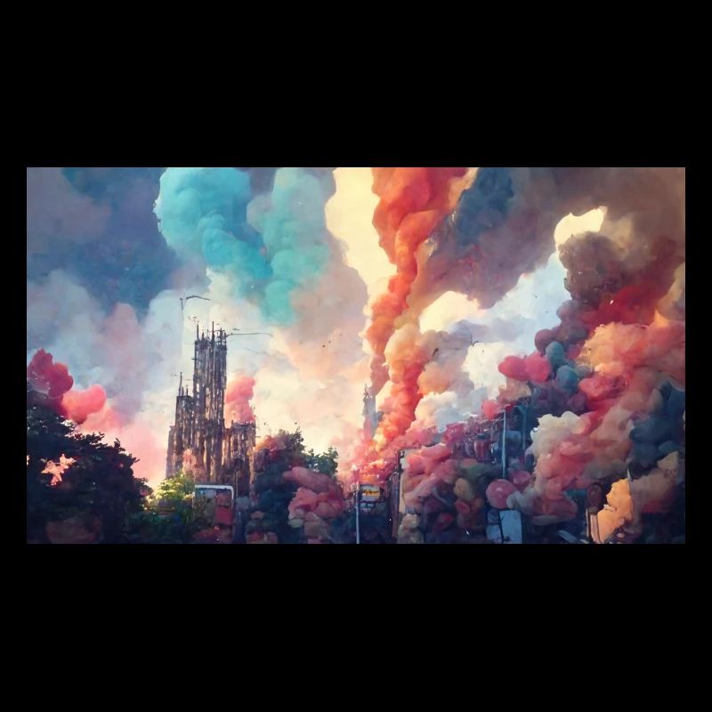 Industriel coloré