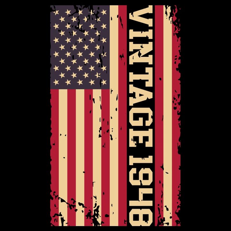 Vintage 1948 US Flagge