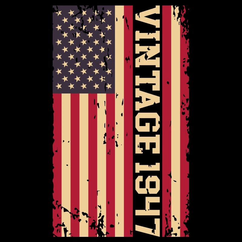 Vintage 1947 US Flagge