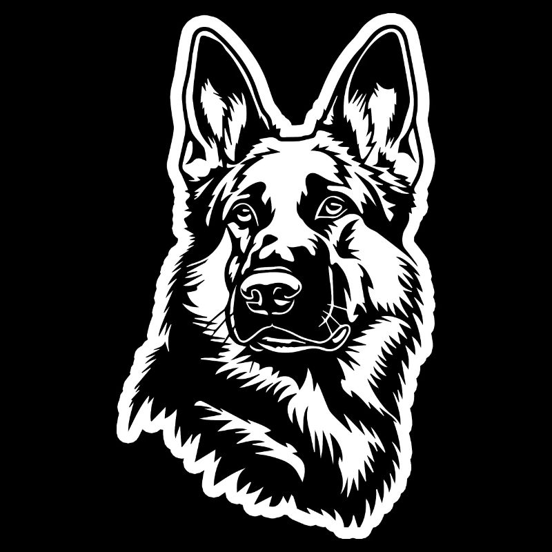 German Shepherd Dog Dog Head