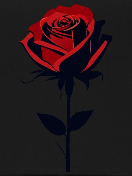 Rote Rose